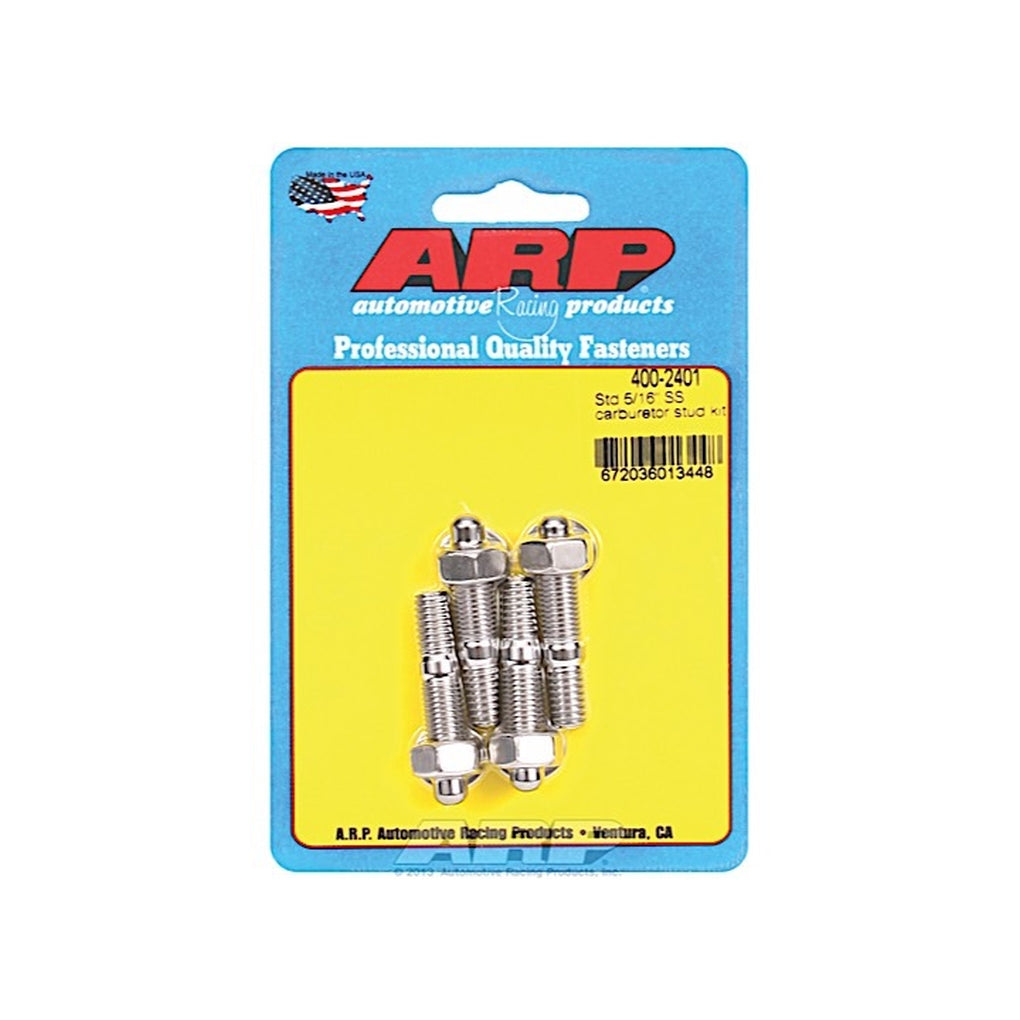 ARP 400-2401 Standard 5/16In SS Carburetor Stud Kit