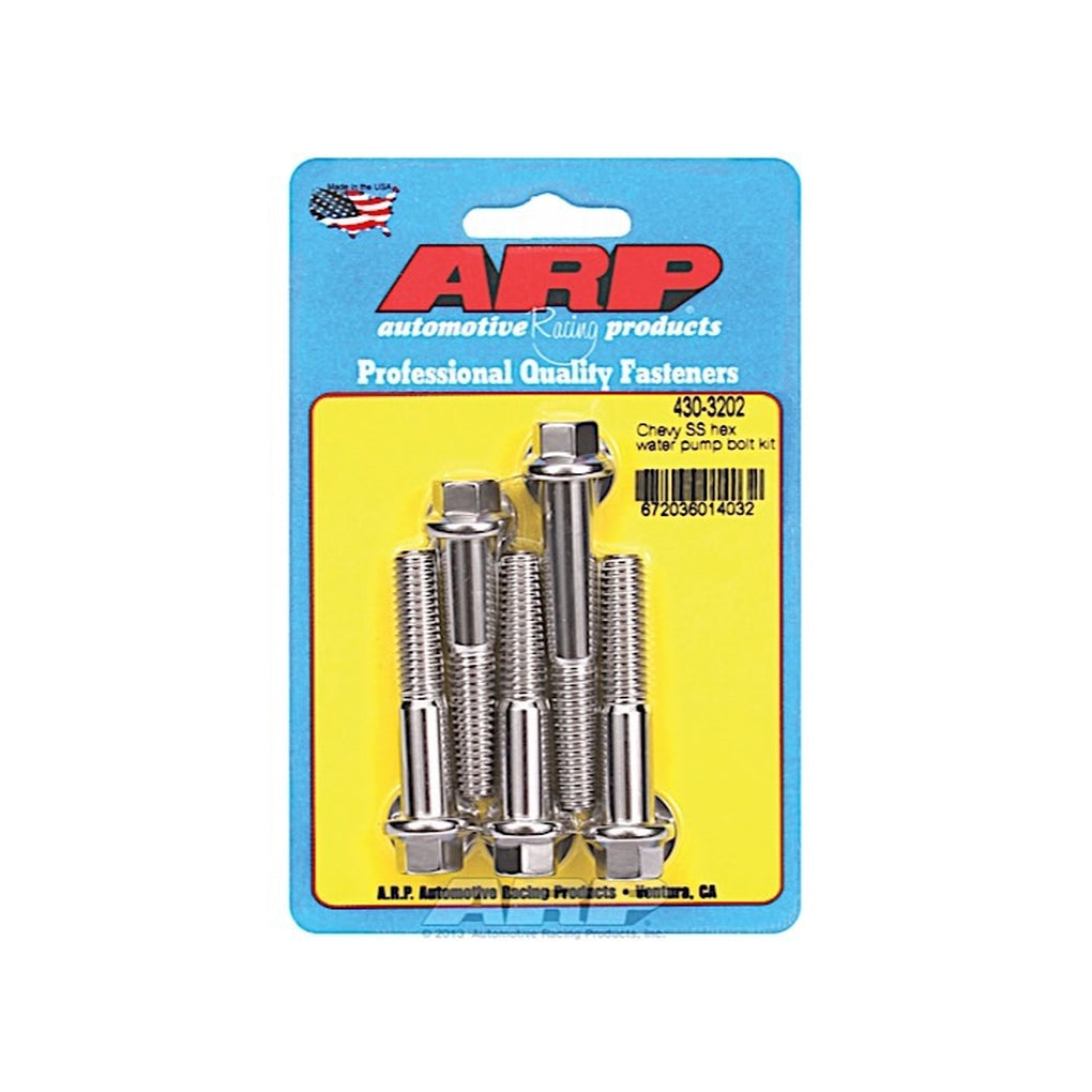 ARP 430-3202 Chevy SS Hex Water Pump Bolt Kit