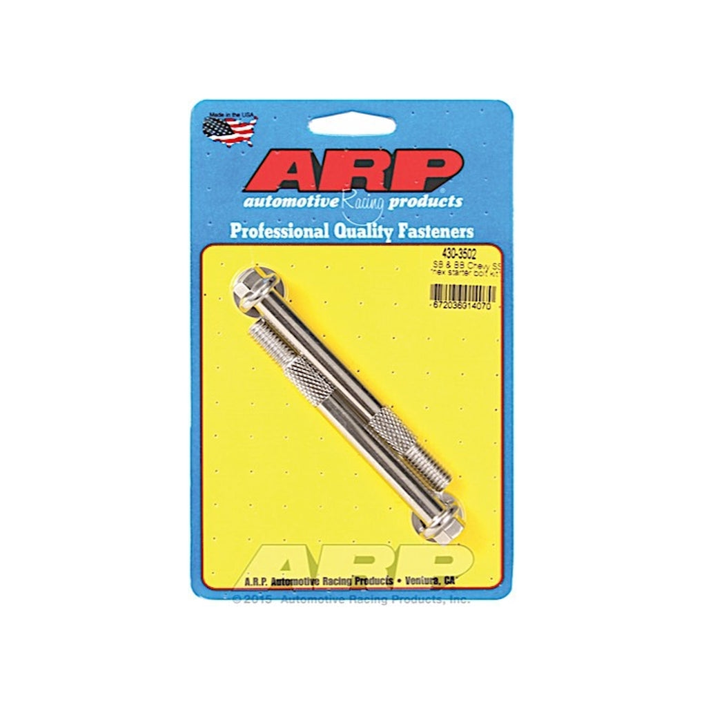 ARP 430-3502 SB & BB Chevy SS Hex Starter Bolt Kit