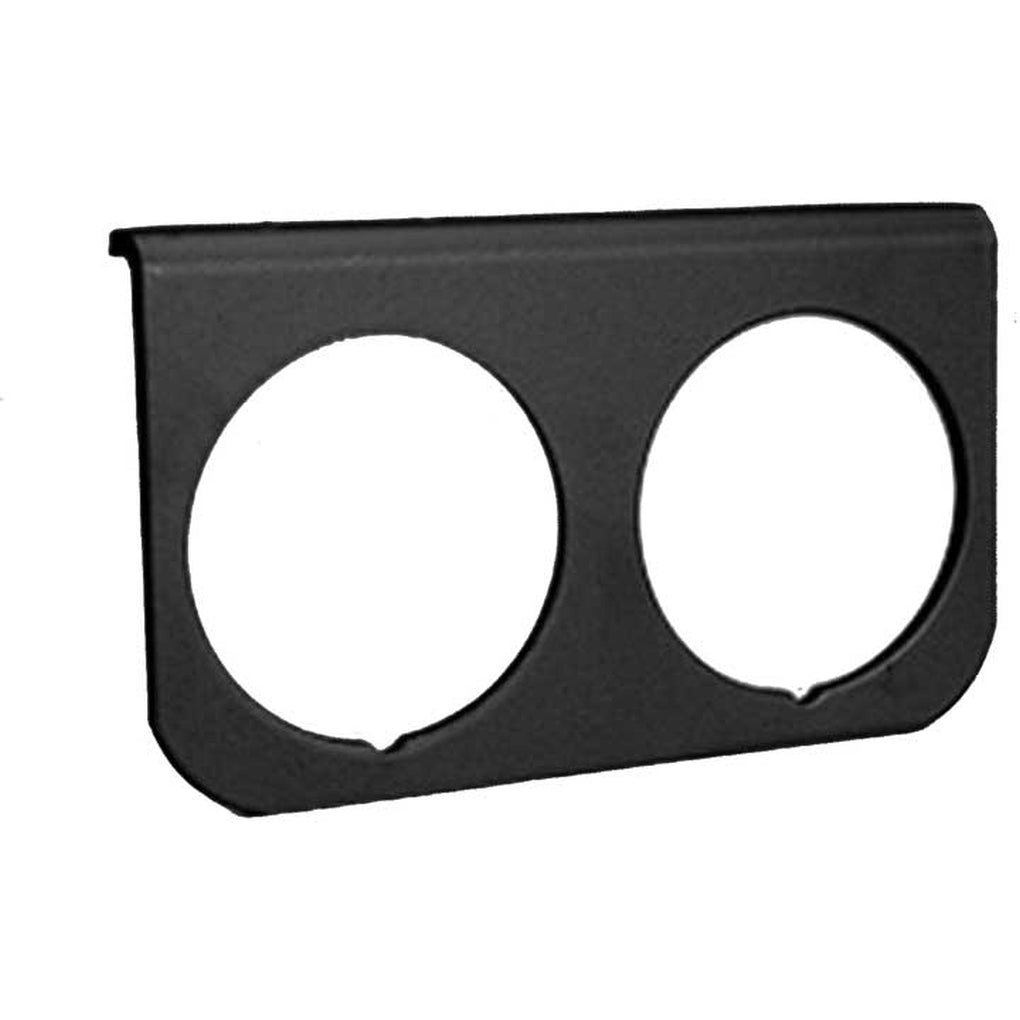 Auto Meter 2237 2In 2Hole Gauge Panel Black Aluminum
