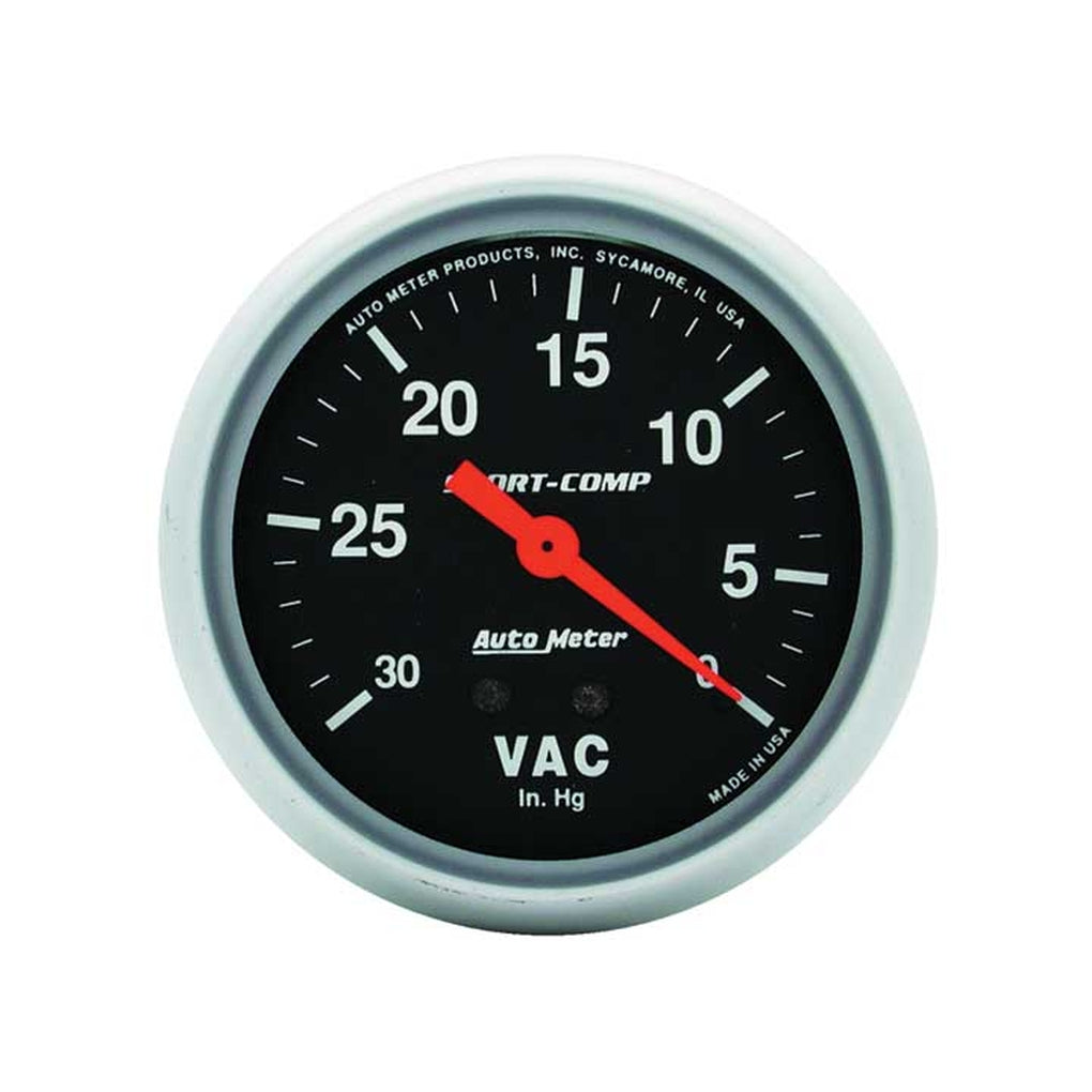 Auto Meter 3484 25/8In Vacuum 30 In. Hg Mech
