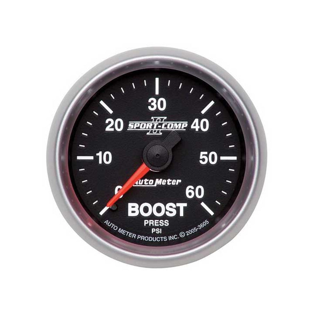 Auto Meter 3605 21/16In Boost 060 Psi Mech