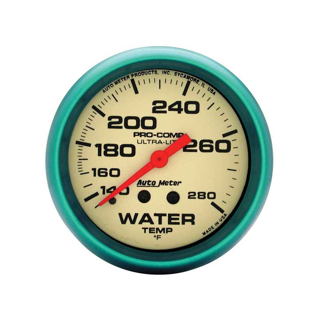 Auto Meter 4535 25/8In Water Temp 140 280F 4Ftcap Water Res