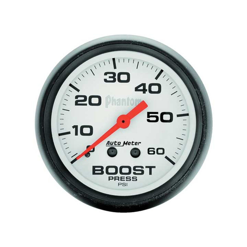 Auto Meter 5705 2In Boost 060 Psi Mech Phantom