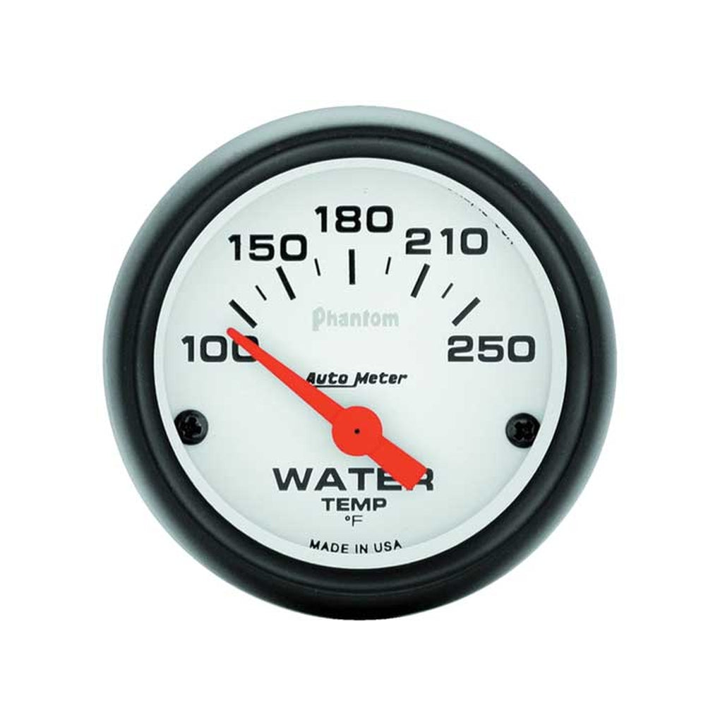 Auto Meter 5737 2In Water Temp 100250F Sse Phantom