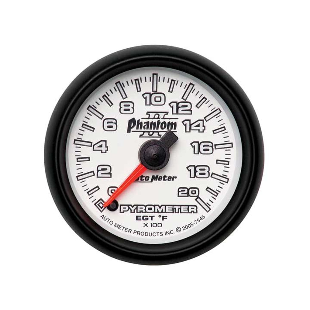 Auto Meter 7545 21/16In Pyrometer Kit 02000F Fse