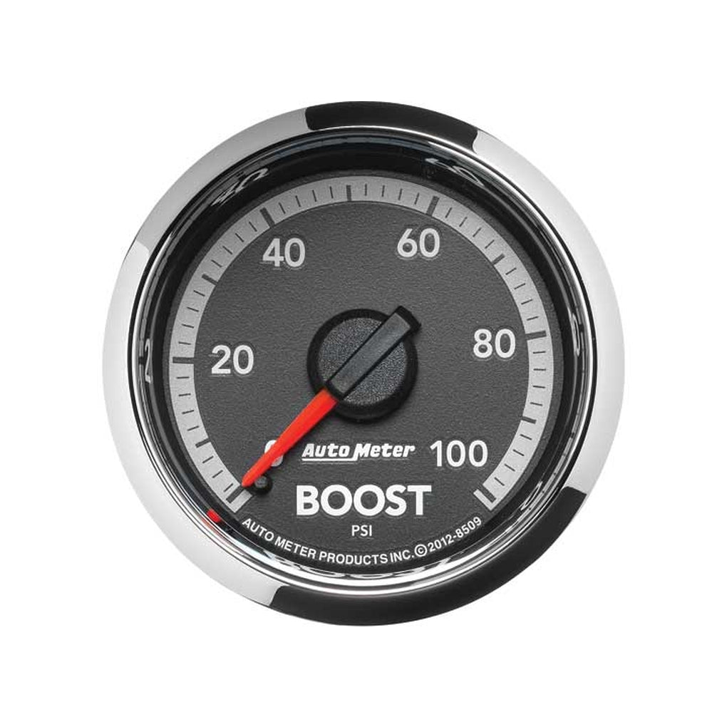 Auto Meter 8509 21/16In Boost 0100 Psi Mech Dodge 4Th Gen