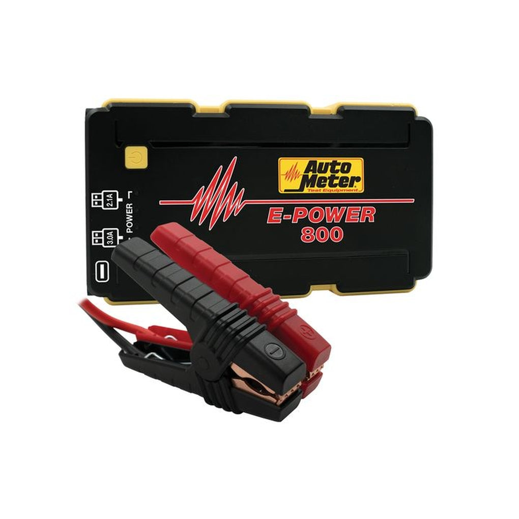 Auto Meter EP-800 Jump Starter/Emergency Battery Pack/12V/800A Peak/2220 Mah