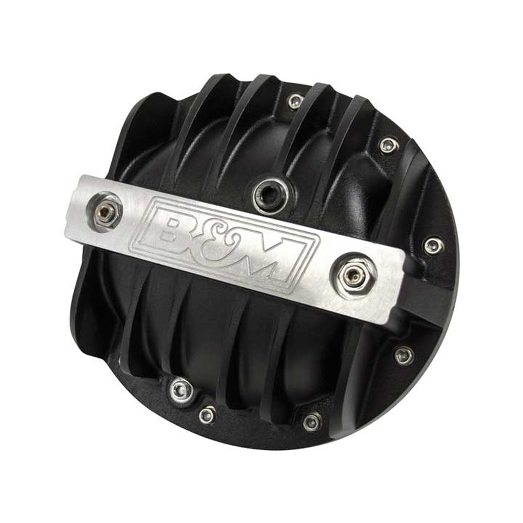 B&M Automotive 71502 Cast Aluminum Differential Cover Blk Fit Most Vehicles w/GM 8.2In 8.5In& 8.6In