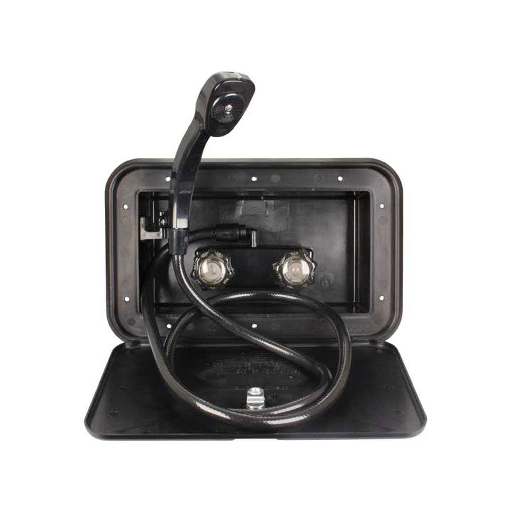 B&B Molders 94196 Exterior Shower Black