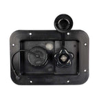 B&B Molders 94223 City/Gravity Dish Plastic Check Valve Black