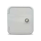 B&B Molders 94251 Gravity Water Hatch Key Lock Polar White