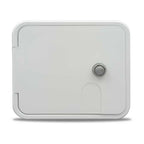 B&B Molders 94254 City/Gravity Water Center W/Plastic Check Valve Key Lock Polar White