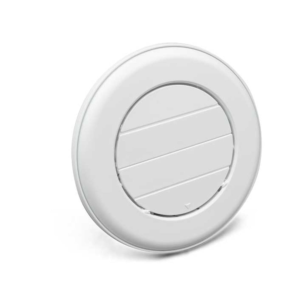 B&B Molders 94270 Coolvent Adjustable Ceiling Vent .25 Flange Polar White