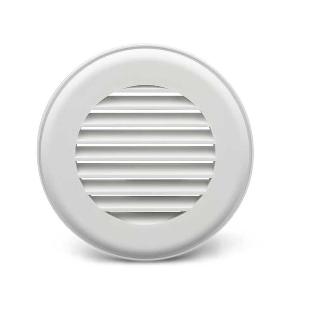 B&B Molders 94272 Coolvent Snapon Ceiling Vent .25 Flange Polar White