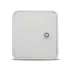 B&B Molders 94304 Fuel Hatch W/Oval Back Key Lock Polar White