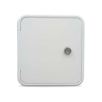 B&B Molders 94305 Multipurpose Hatch W/O Back Key Lock Polar White