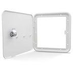 B&B Molders 94305 Multipurpose Hatch W/O Back Key Lock Polar White