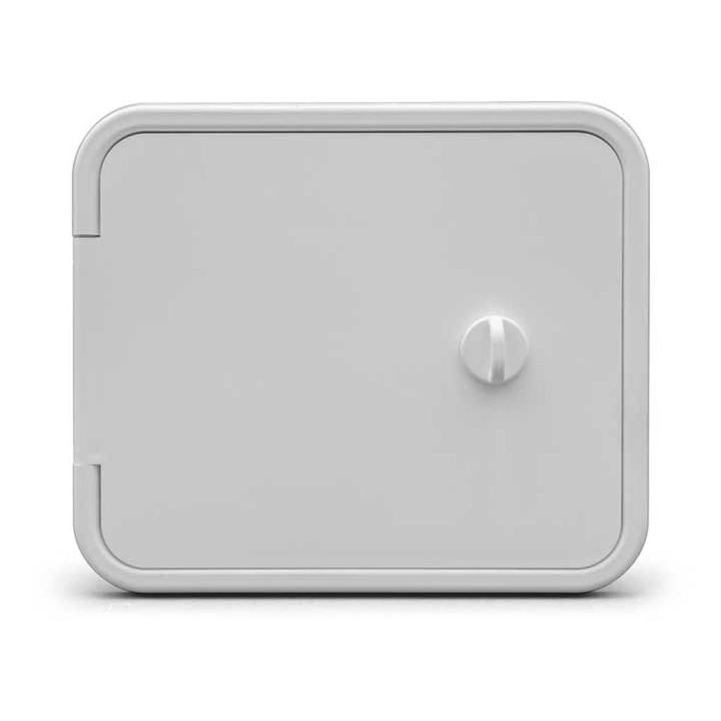 B&B Molders 94306 Multipurpose Hatch W/O Back Key Lock Polar White