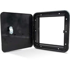 B&B Molders 94308 Multipurpose/Fuel Hatch W/O Back Key Lock Black