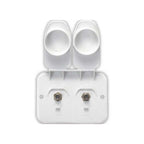 B&B Molders 94323 Cable/Cable Plate Polar White