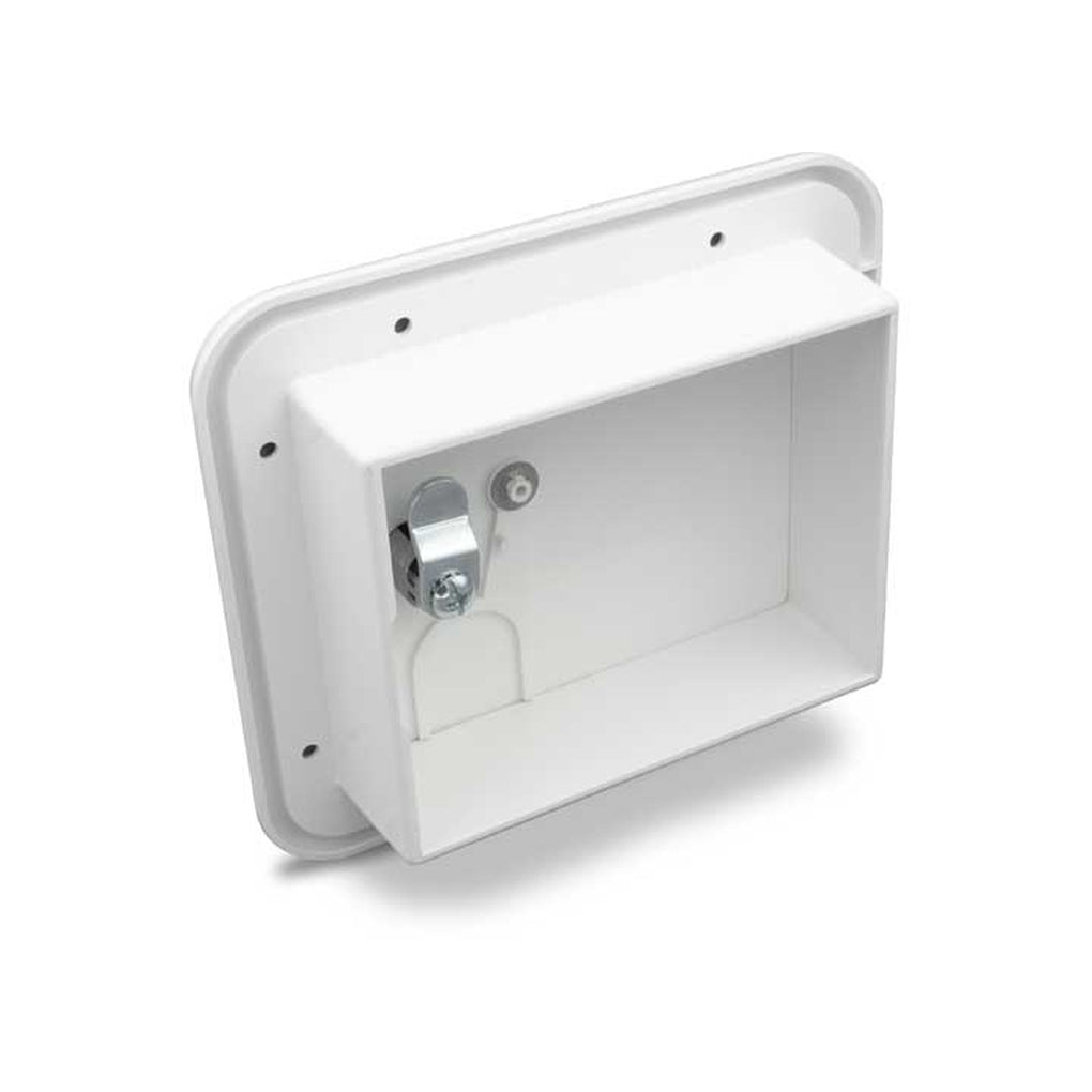 B&B Molders 94335 Medium 30/50 Amp Electric Cable Hatch Key Lock Polar White