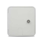 B&B Molders 94337 Large 30/50 Amp Electric Cable Hatch Key Lock Polar White