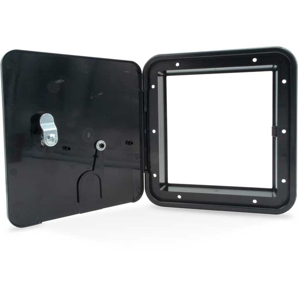 B&B Molders 94338 Large 30/50 Amp Electric Cable Hatch Key Lock Black