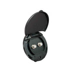 B&B Molders 94350 Compact Enclosure Dual Cable Black