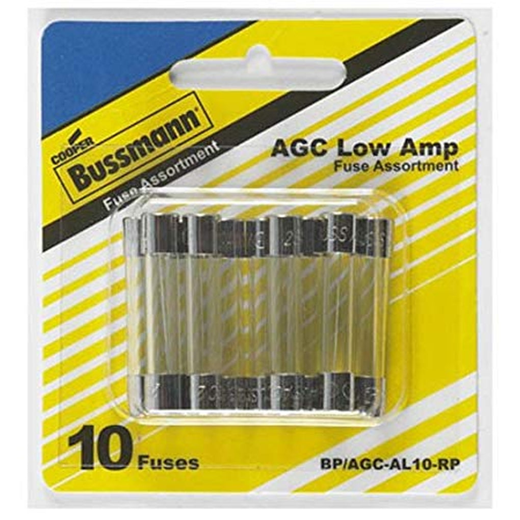 Bussmann BP/AGC-AL10RP 10PC Low Amp Fuse