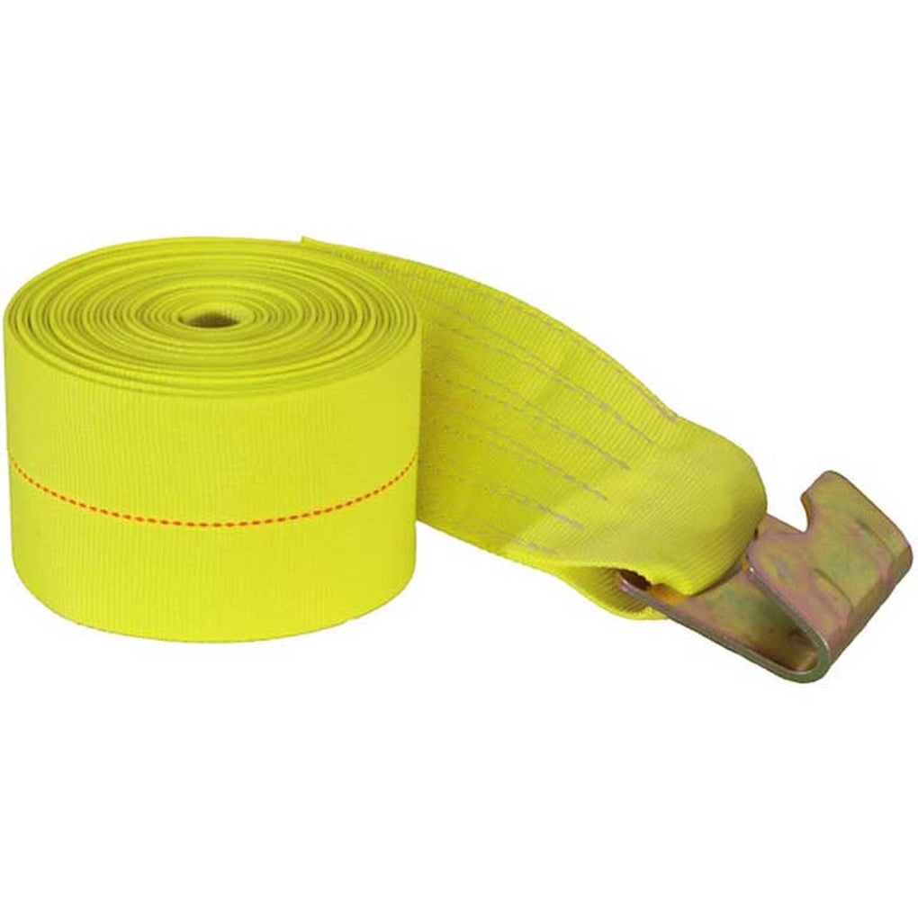 Buyers Products 1903085 Winch Strap4Inx30Ftflat Hook 15K#Cap