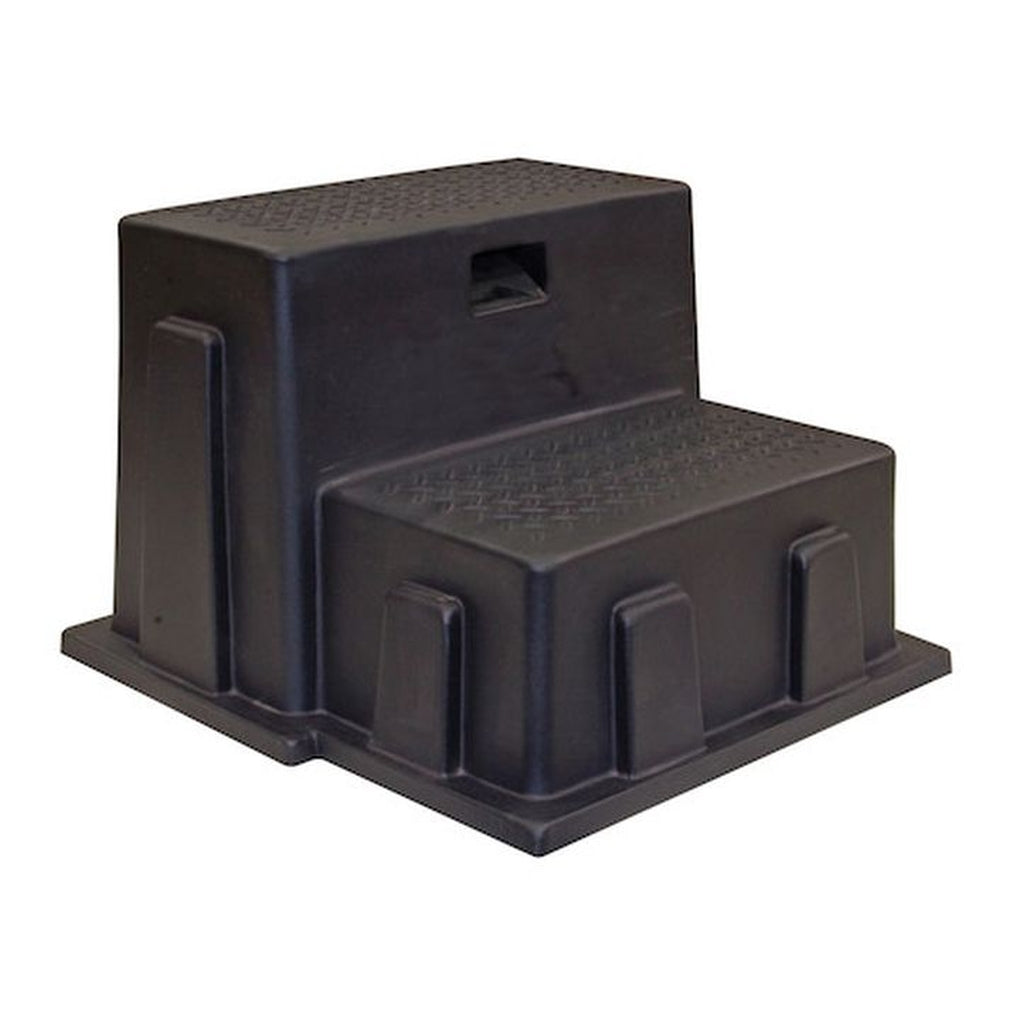 Buyers Products 3013658 Step Poly Utility 2 Steps Black