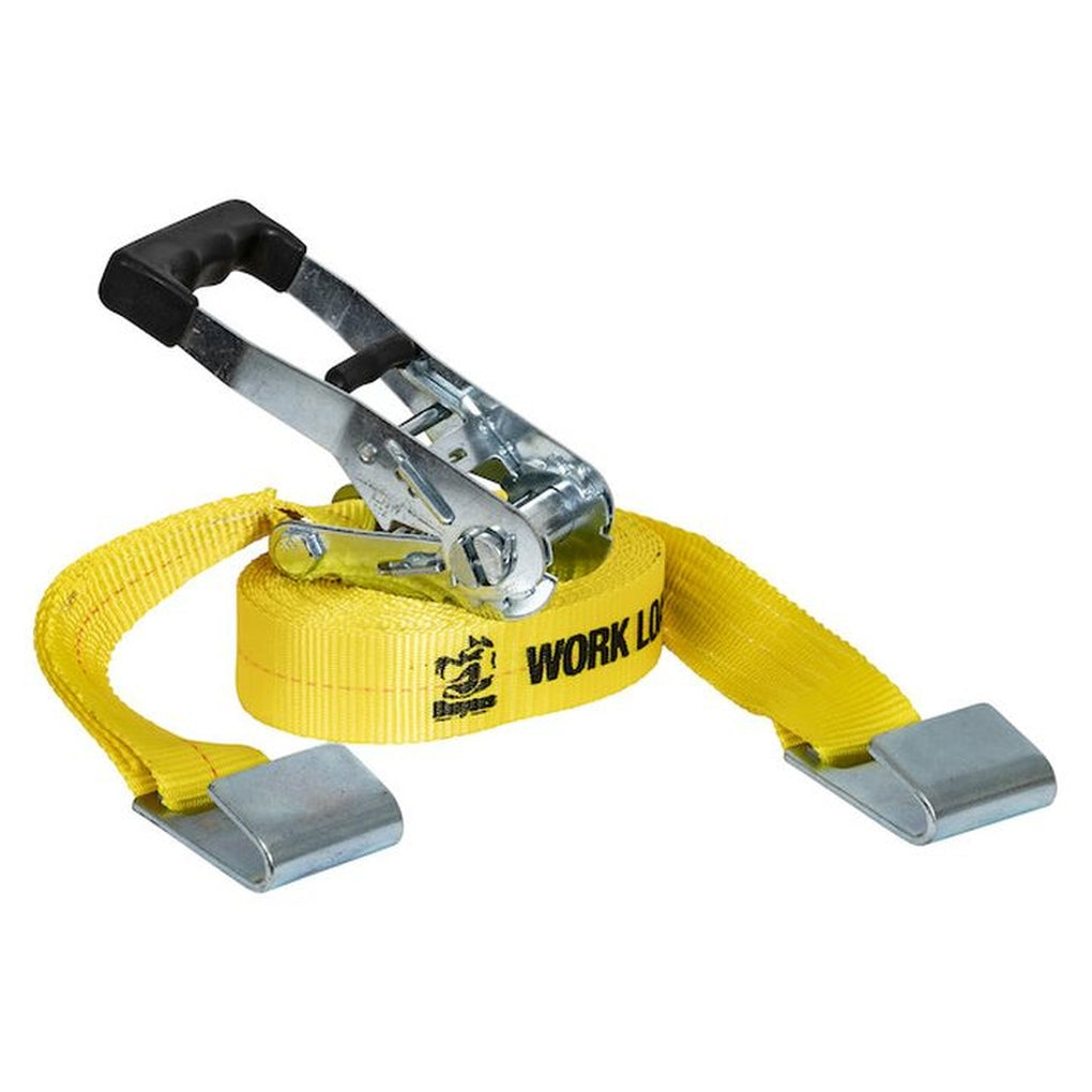 Buyers Products 5483005 30 Ft Commercial Grade Ratchet Strap With Flat Hooks