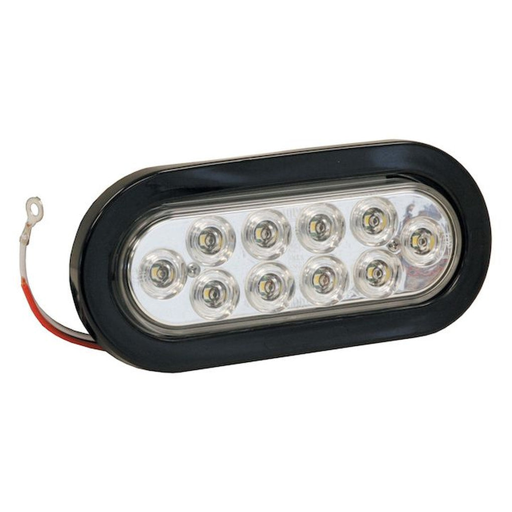 Buyers Products 5626310 Light6.5In Ovalbackup10 Ledclearw/