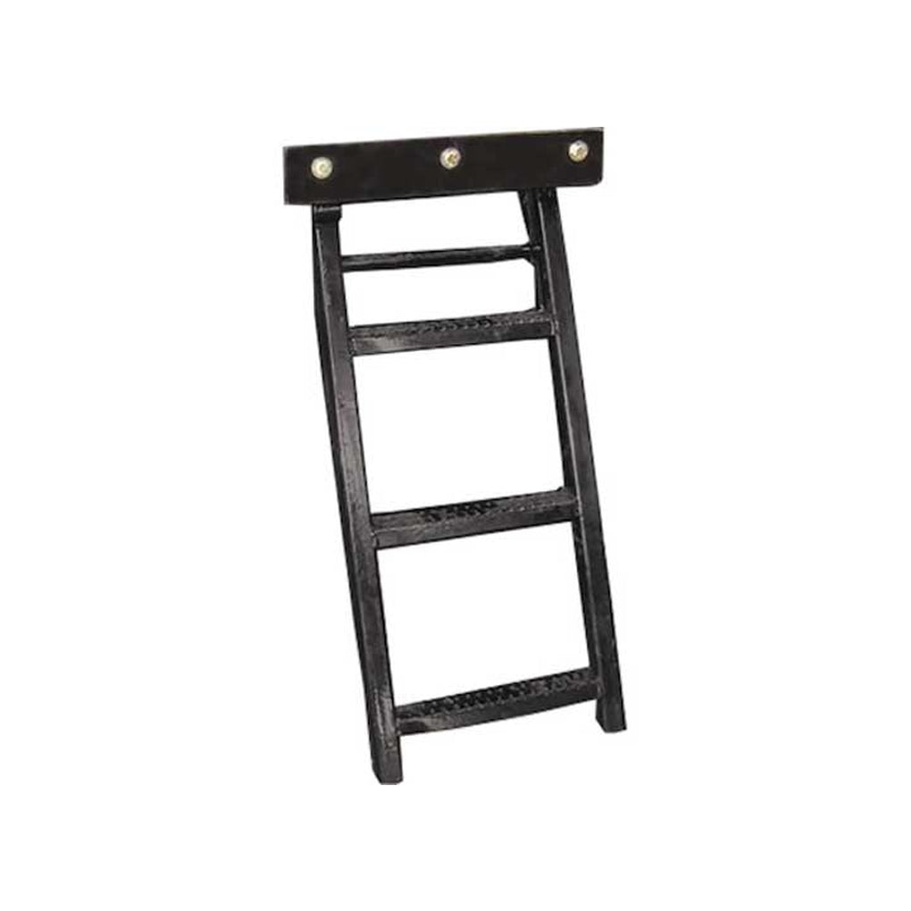 Buyers Products RS3 3Rung Black Retractable Truck Steps With Nonslip Tread 17.38 X 35 Inch