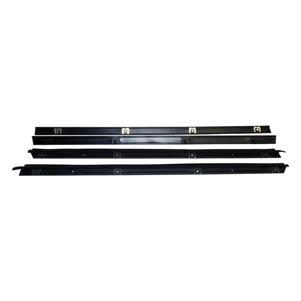 Crown Automotive 55024255MK Inner & Outer Door Glass Weatherstrip Kit For 7695 Jeep Yj Wrangler & Cj57&8