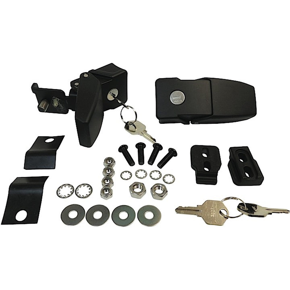 Crown Automotive RT26057 0715 Jk Wrangler Blk Locking Hood Catch Kit