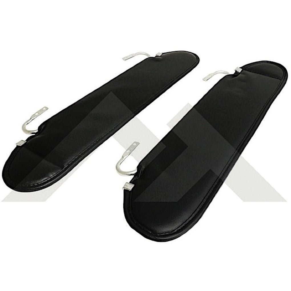 Crown Automotive RT52005 Black Sun Visor Set For 19871995 Jeep Yj Wrangler