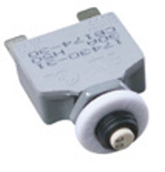 Bussmann CB174-30 Quick-Connect Circuit Breaker Type III Panel-Mount 30A