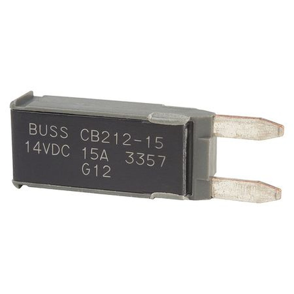 Bussmann CB212-15 ATM Footprint Circuit Breaker Type II 15A