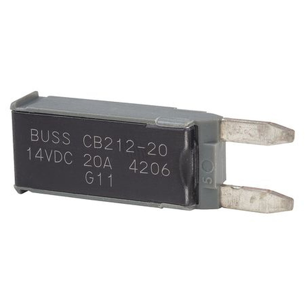 Bussmann CB212-20 ATM Footprint Circuit Breaker Type II 20A