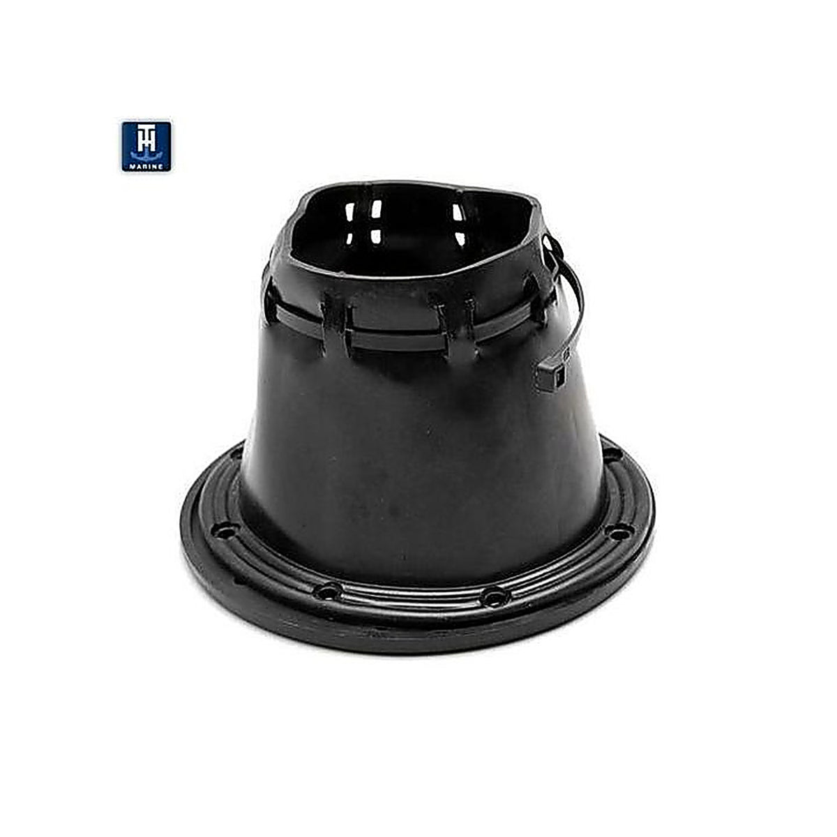 TH Marine - CBK-4-DP - 4 1/2in Cable Boot with Ring - Black