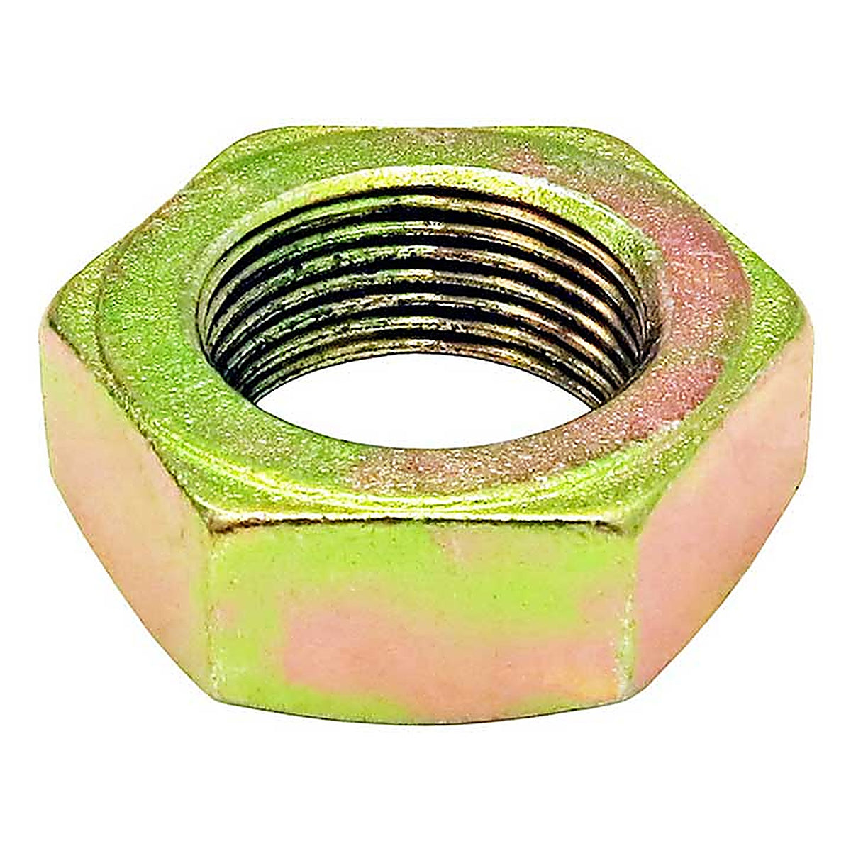 Rock Jock - CE-9114JN - 1.25 Jam Nut Right Hand Thread Gold Zinc