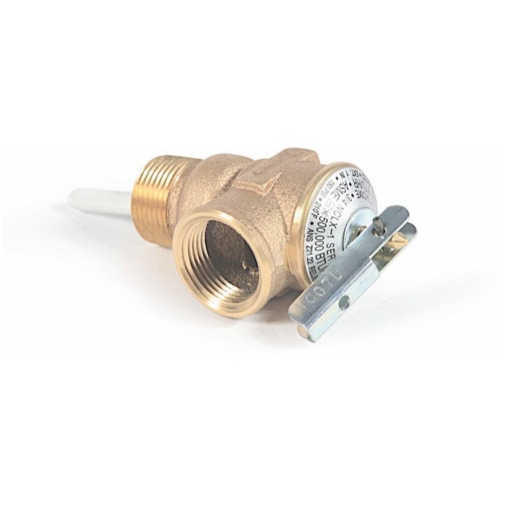 Camco 10463 Camco T & P Valve 3/4In w/1In Probe Coated 150Psi Skpk