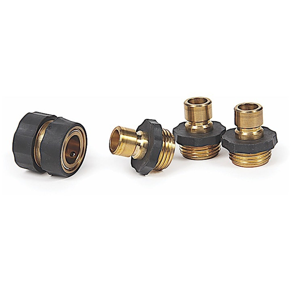 Camco 20136 Quick Hose Connect Brass Value Pack