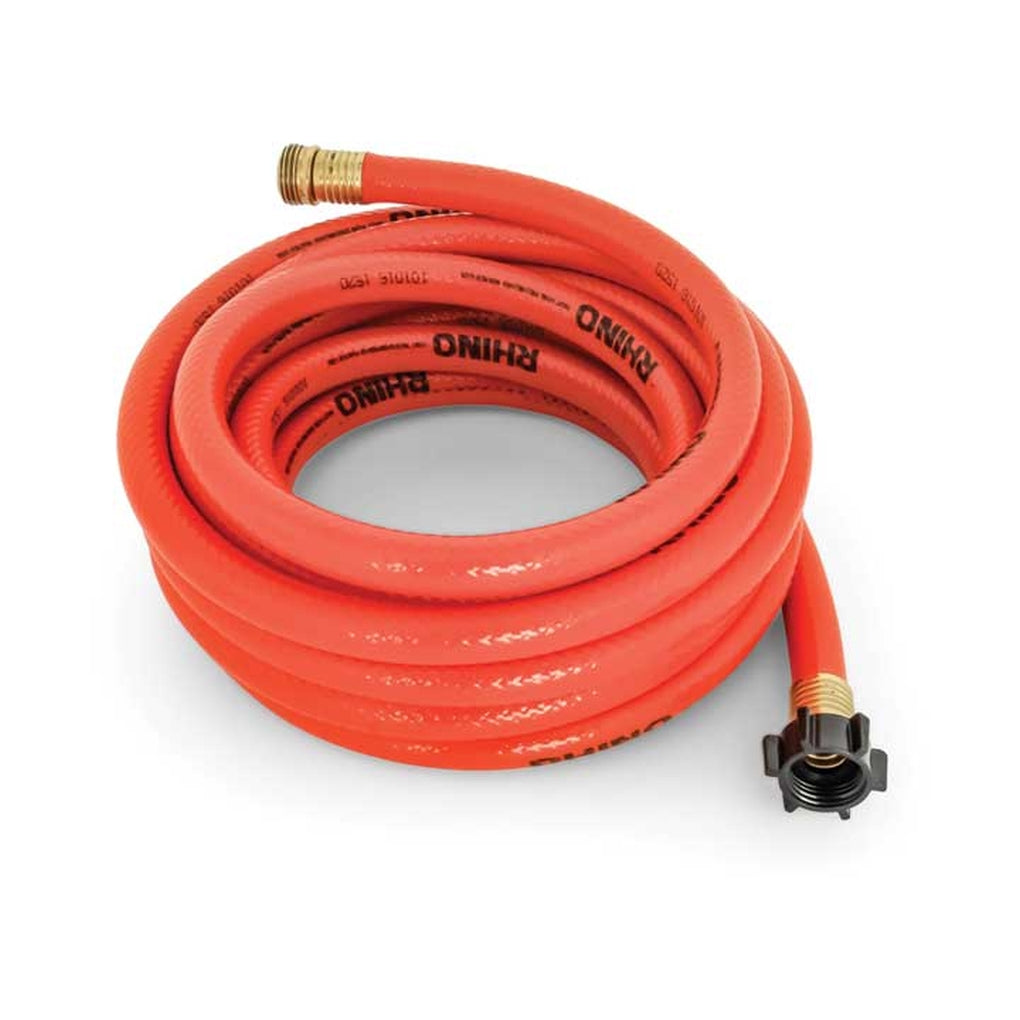 Camco 22990 Rhinoflex 25Ft Clean Out Gray/Black Water Hose 5/8In Id