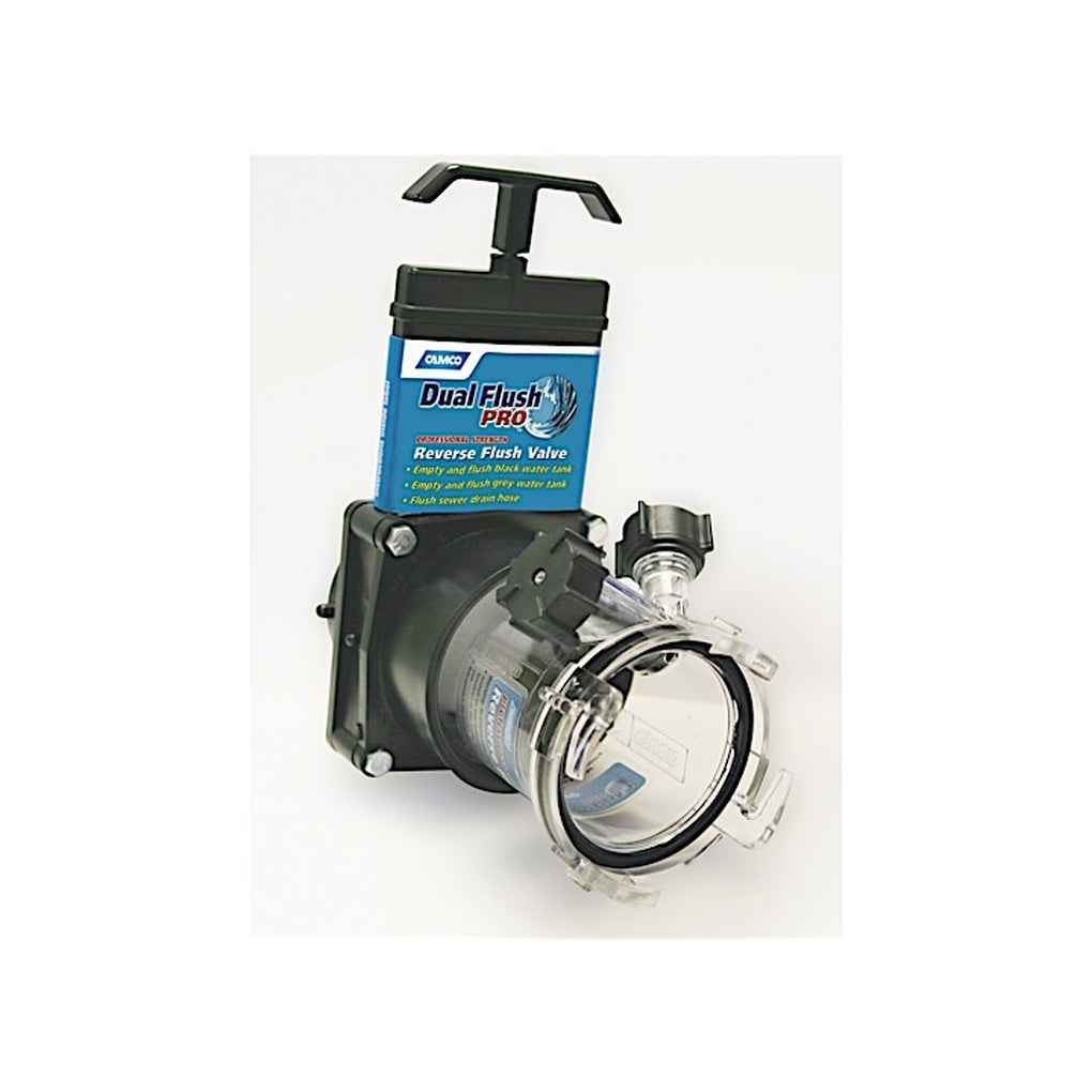 Camco 39062 Dual Flush Pro w/Gate Valve