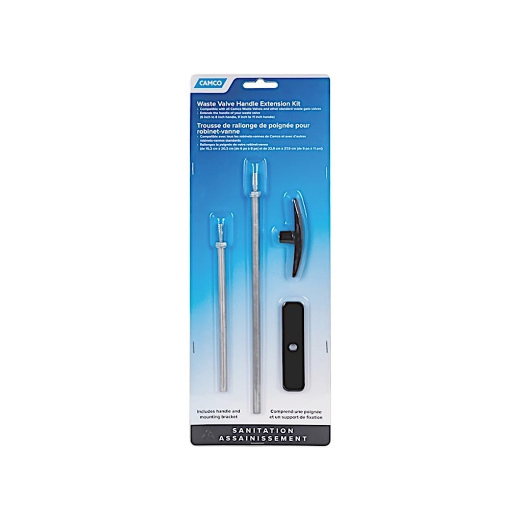 Camco 39509 Sewer Waste Valve Extension Rod Kit 6In8In & 9In11In