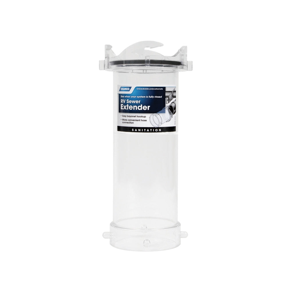 Camco 39592 RV Sewer Extender 9In Clear Adapter