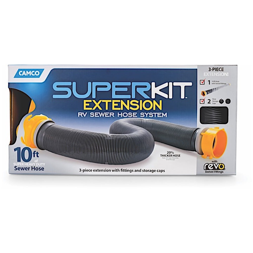 Camco 39663 Superkit 10Ft Sewer Hose Extension